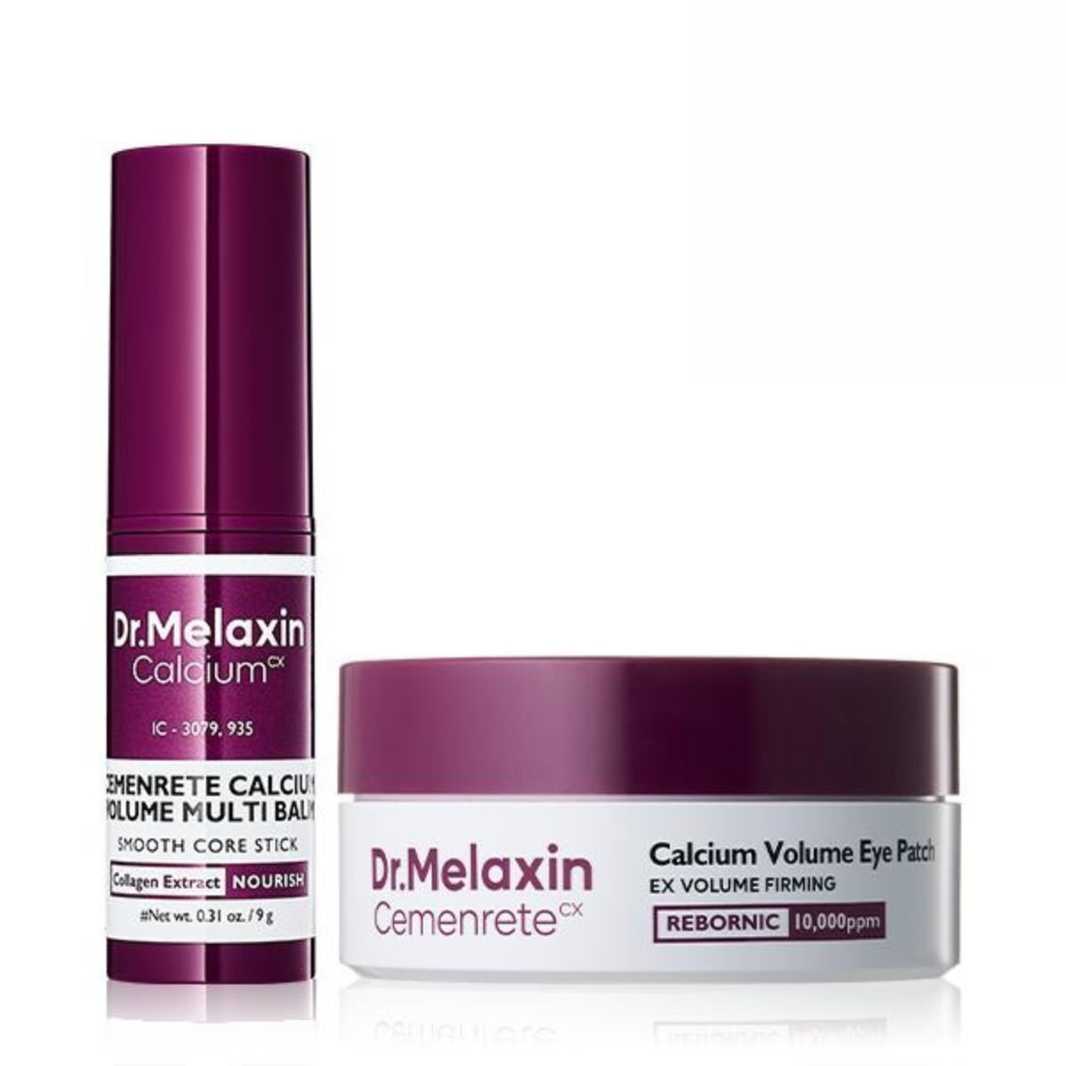 Eye Pad Collagen - Calcium Volume Multi Balm+Eye Patch Korean