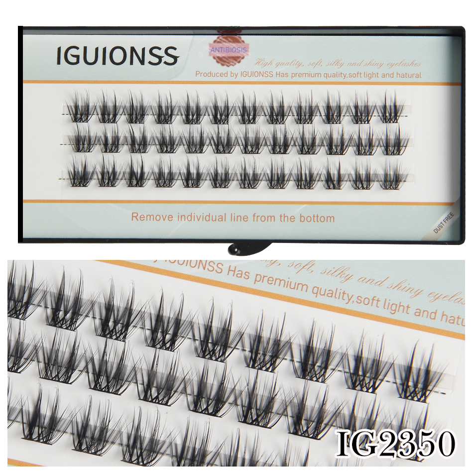 IGUIONSS OEM ODM Segmented Eye - огляд і ціна Eyelash Extension Human Hair