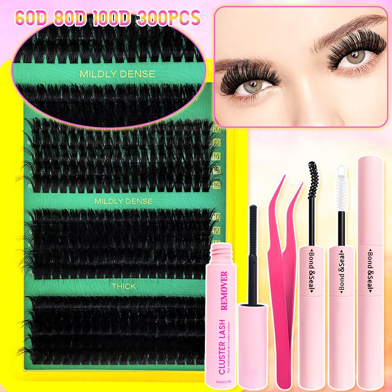 1 Set 3D Faux Mink Cluster Las - огляд і ціна Eyelash Extension Volume Lashes