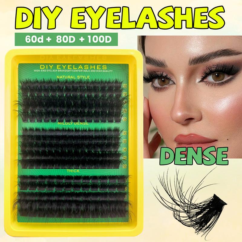 1 Set 3D Faux Mink Cluster Las - огляд і ціна Eyelash Extension Volume Lashes