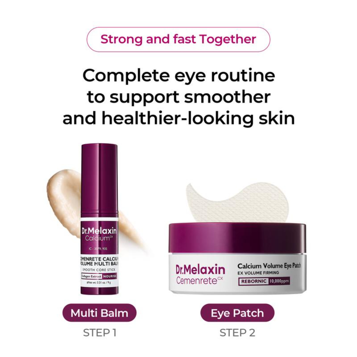 Calcium Volume Multi Balm+Eye  - огляд і ціна Eye Pad Collagen