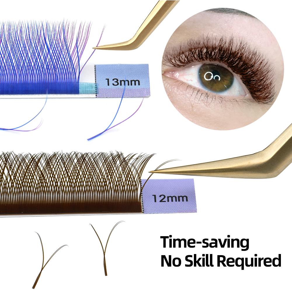 NAGARAKU YY Shape Hand Woven P - огляд і ціна Eyelash Extension Human Hair