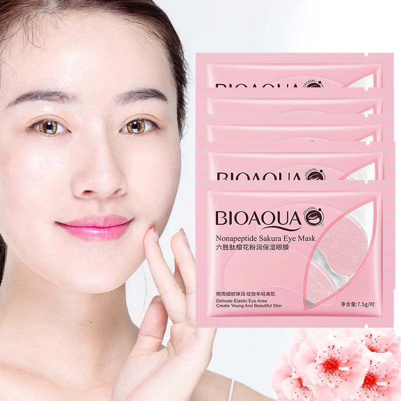 10Pcs=5Pairs Nonapeptide Sakur - огляд і ціна Eye Pad Collagen