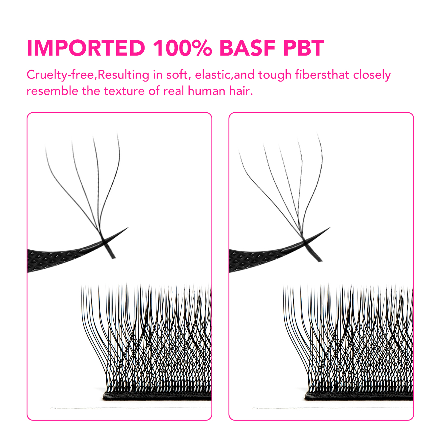 TDANCE 3D 4D 5D 6D Premade Fan - огляд і ціна Eyelash Extension Human Hair