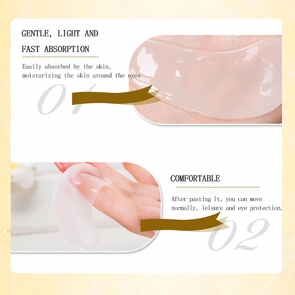 10pcs=5pair Black Collagen Eye - огляд і ціна Eye Pad Collagen
