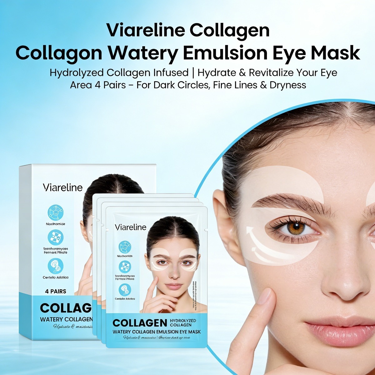 Collagen Eye Patches Reduce Fi - огляд і ціна Eye Pad Collagen