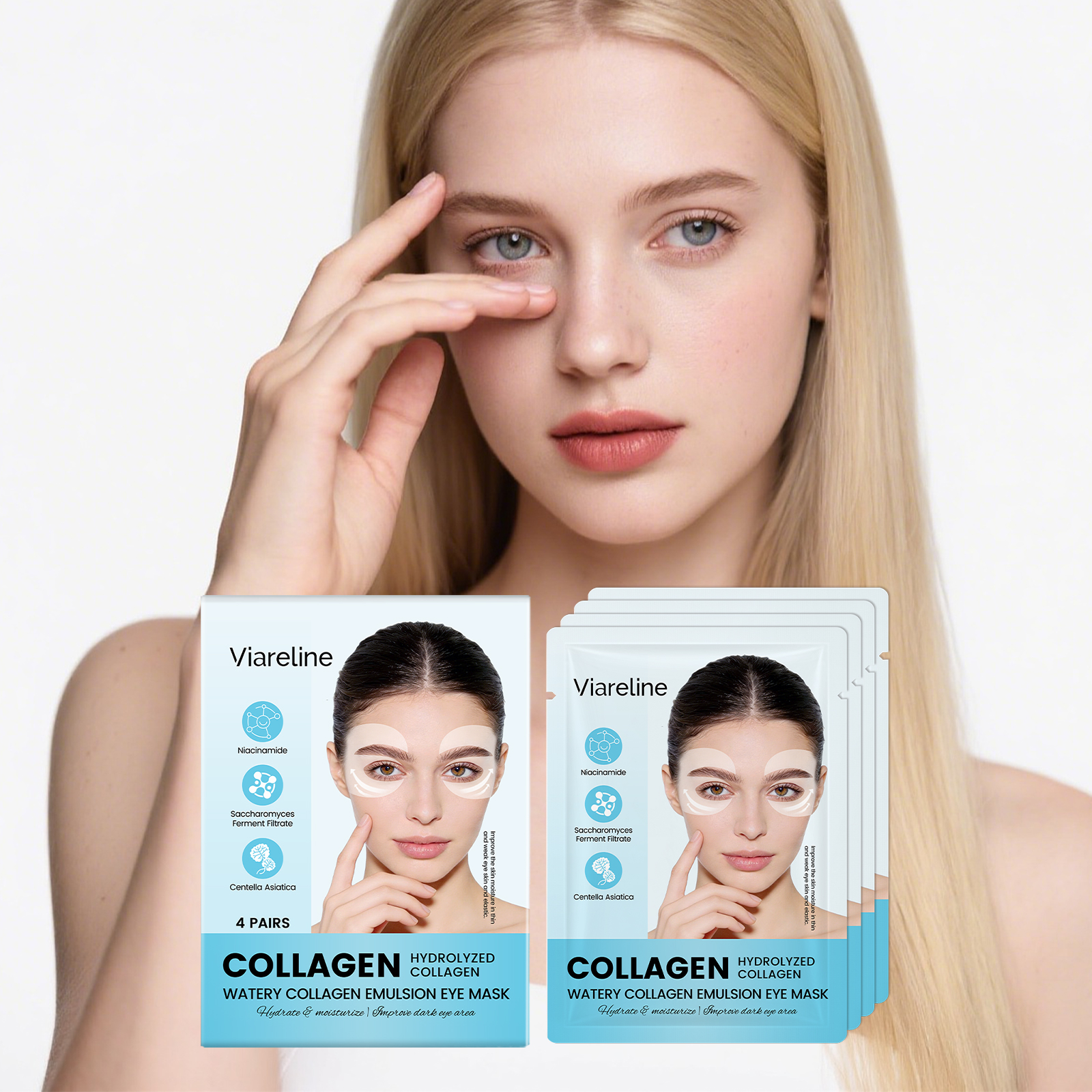 Collagen Eye Patches Reduce Fi - огляд і ціна Eye Pad Collagen
