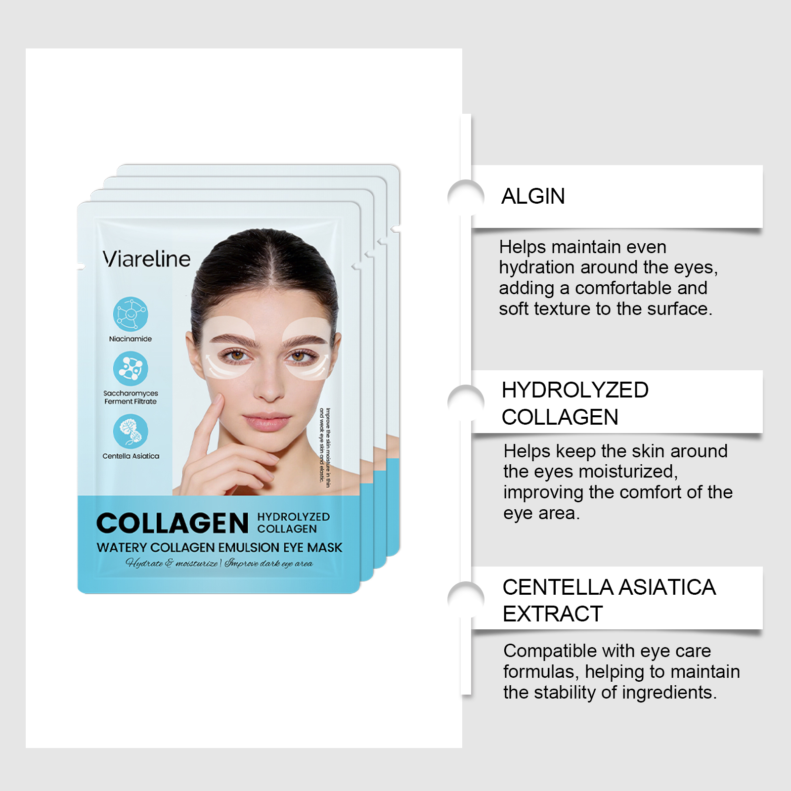 Collagen Eye Patches Reduce Fi - огляд і ціна Eye Pad Collagen