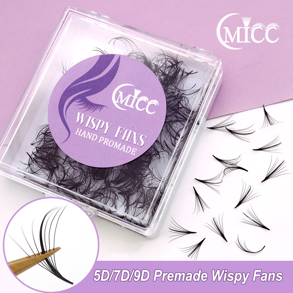 Cmicc 5D/7D Pointy Base Wispy  - огляд і ціна Eyelash Extension Human Hair