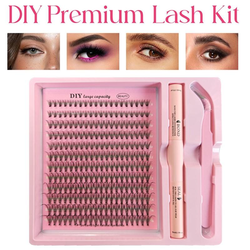 Mink Eyelash Clusters Kit for  - огляд і ціна Eyelash Extension Volume Lashes
