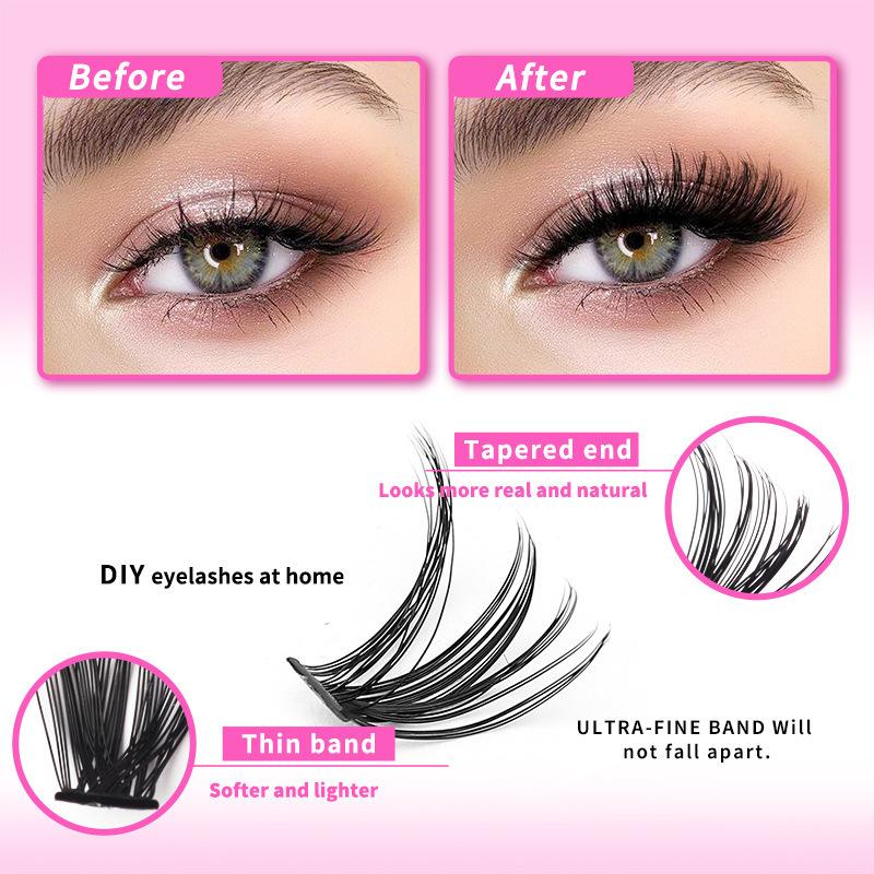 Mink Eyelash Clusters Kit for  - огляд і ціна Eyelash Extension Volume Lashes