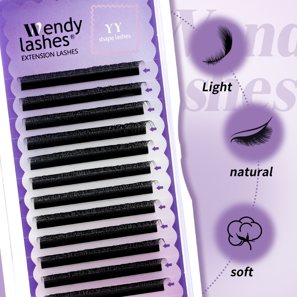 Wendy Lashes W Shape Bloom 3D/ - огляд і ціна Eyelash Extension Human Hair