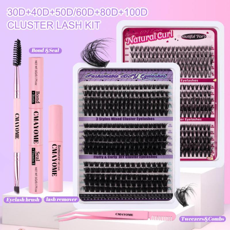 False Eyelashes Cluster Lashes - огляд і ціна Eyelash Extension Volume Lashes