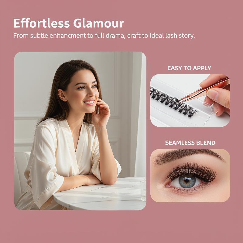 14 Rows Cluster Eyelash Extens - огляд і ціна Eyelash Extension Volume Lashes