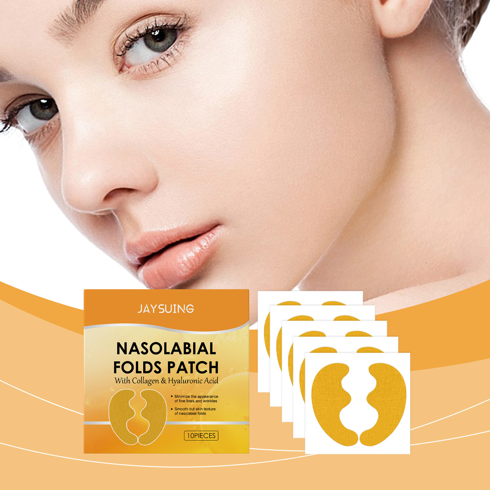 Wrinkle Removal Patch Hyaluron - огляд і ціна Eye Pad Collagen