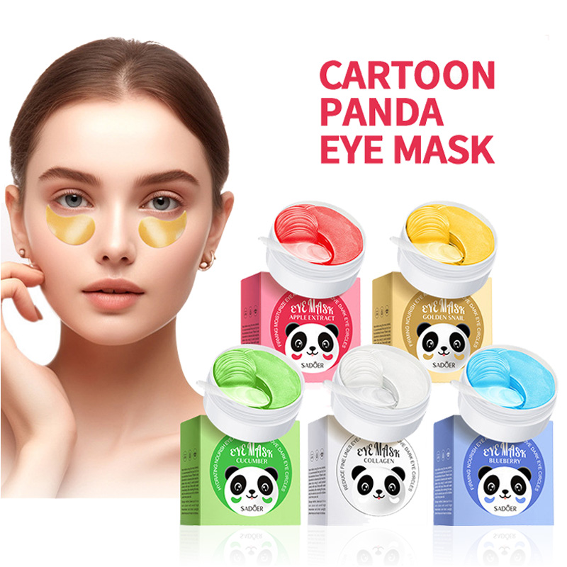 60pcs SADOER Crystal Collagen  - огляд і ціна Eye Pad Collagen