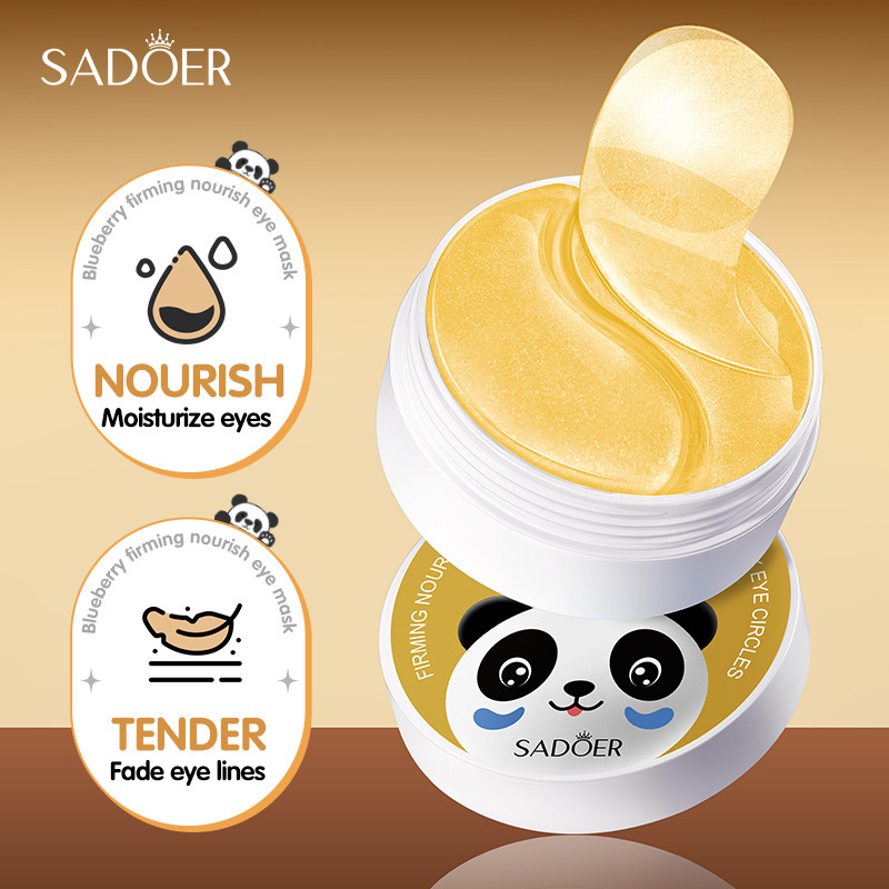 60pcs SADOER Crystal Collagen  - огляд і ціна Eye Pad Collagen