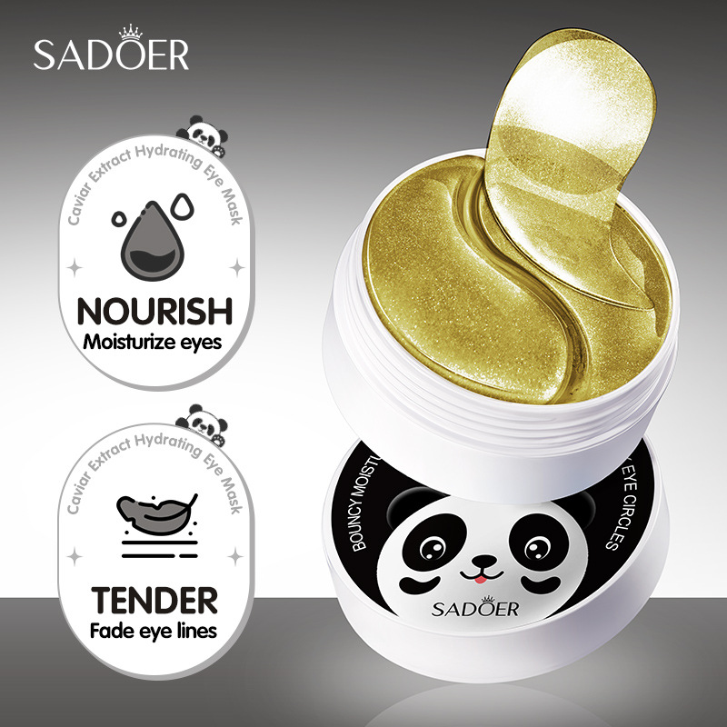 60pcs SADOER Crystal Collagen  - огляд і ціна Eye Pad Collagen