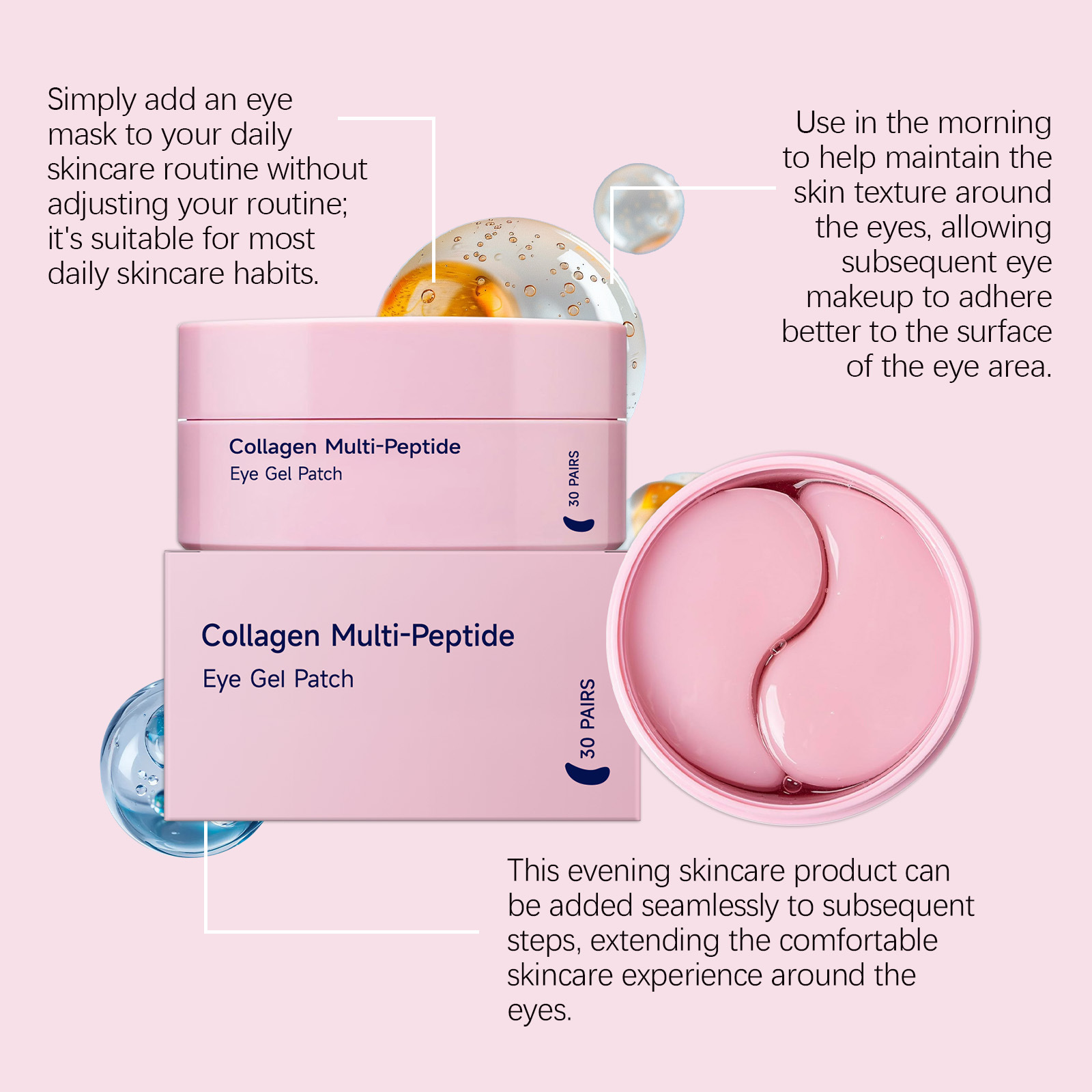 Collagen Multi-peptide Eye Gel - огляд і ціна Eye Pad Collagen
