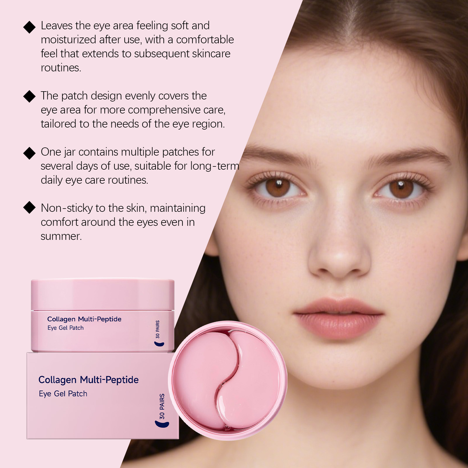 Collagen Multi-peptide Eye Gel - огляд і ціна Eye Pad Collagen