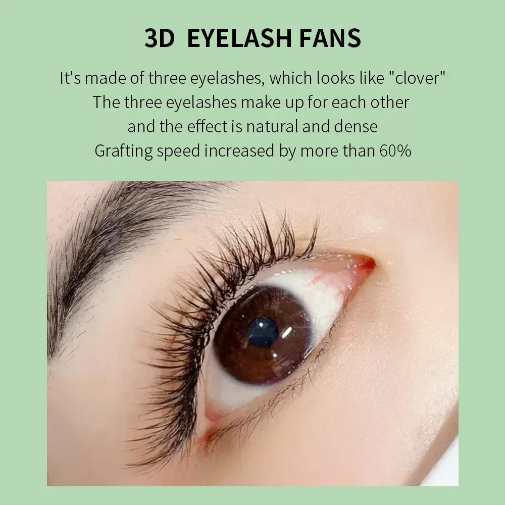 GLAMLASH 3D W Three-Core Shape - огляд і ціна Eyelash Extension Human Hair