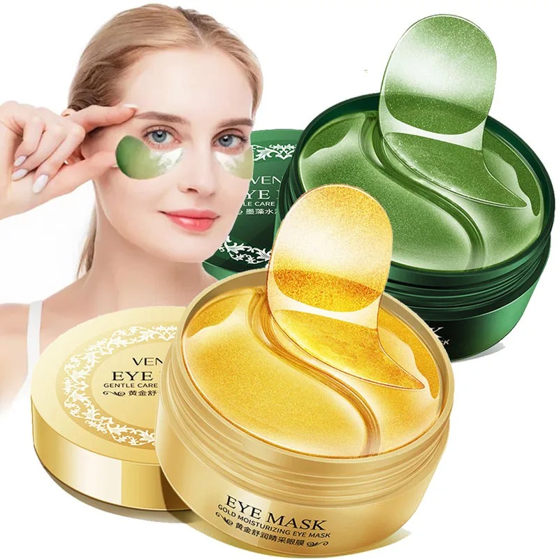 60Pcs/Box Seaweed Gold Collage - огляд і ціна Eye Pad Collagen