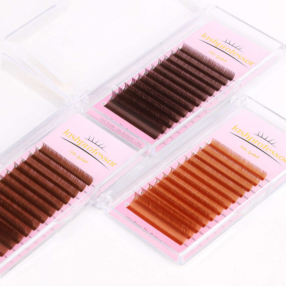 Dark Brown Eyelash Extension 0 - огляд і ціна Eyelash Extension Human Hair