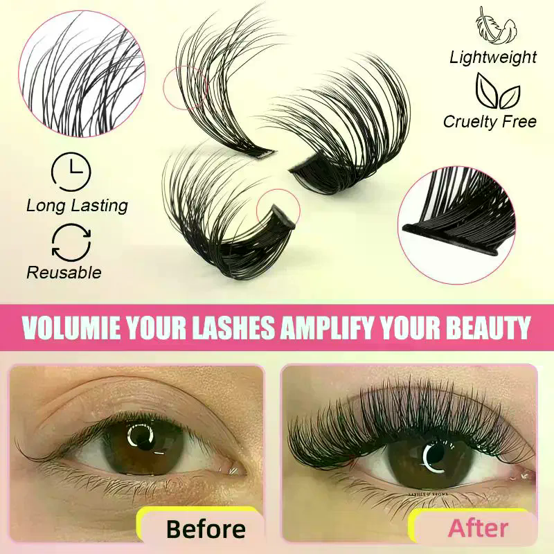 Cluster Lashes Kit Individual  - огляд і ціна Eyelash Extension Volume Lashes