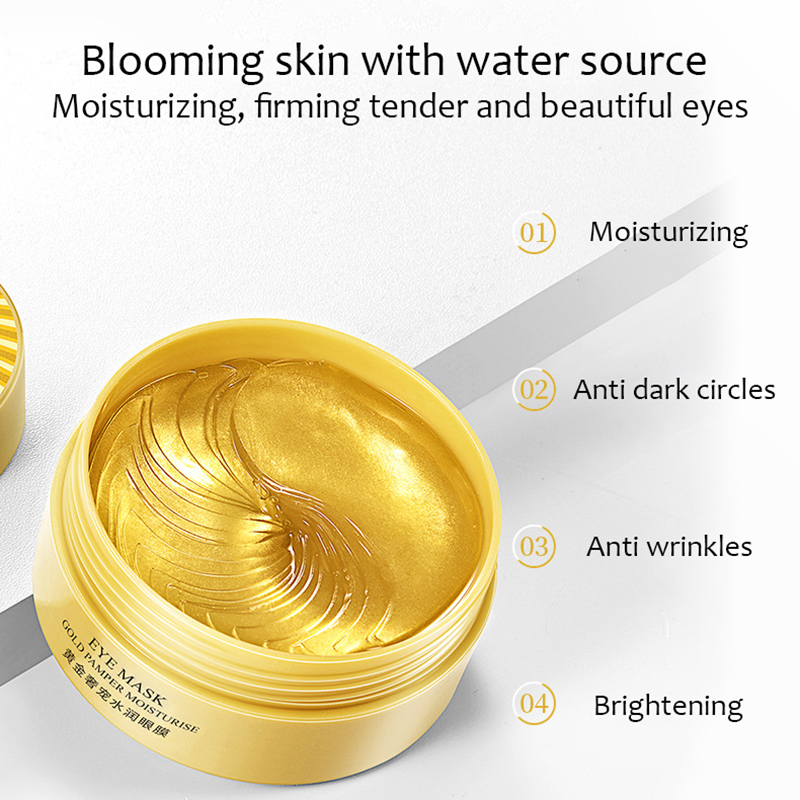 60pcs/box BIOAQUA Collagen Eye - огляд і ціна Eye Pad Collagen