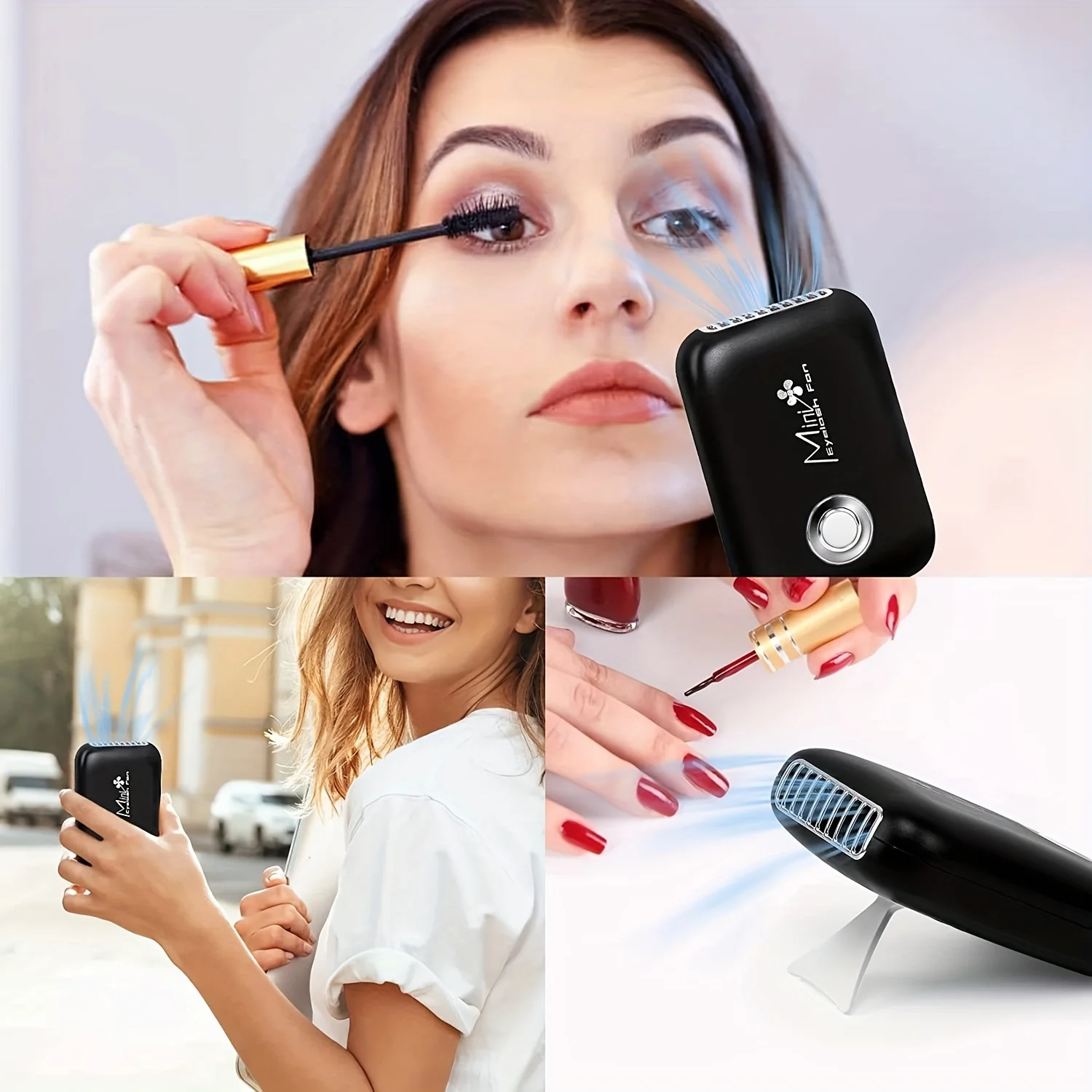 Mini Lash Fan Portable Eyelash - огляд і ціна Eyelash Extension Volume Lashes