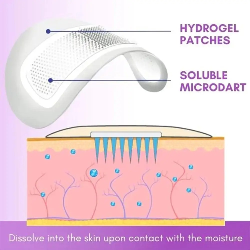1 Pair Micro-needle Eye Patch  - огляд і ціна Eye Pad Collagen